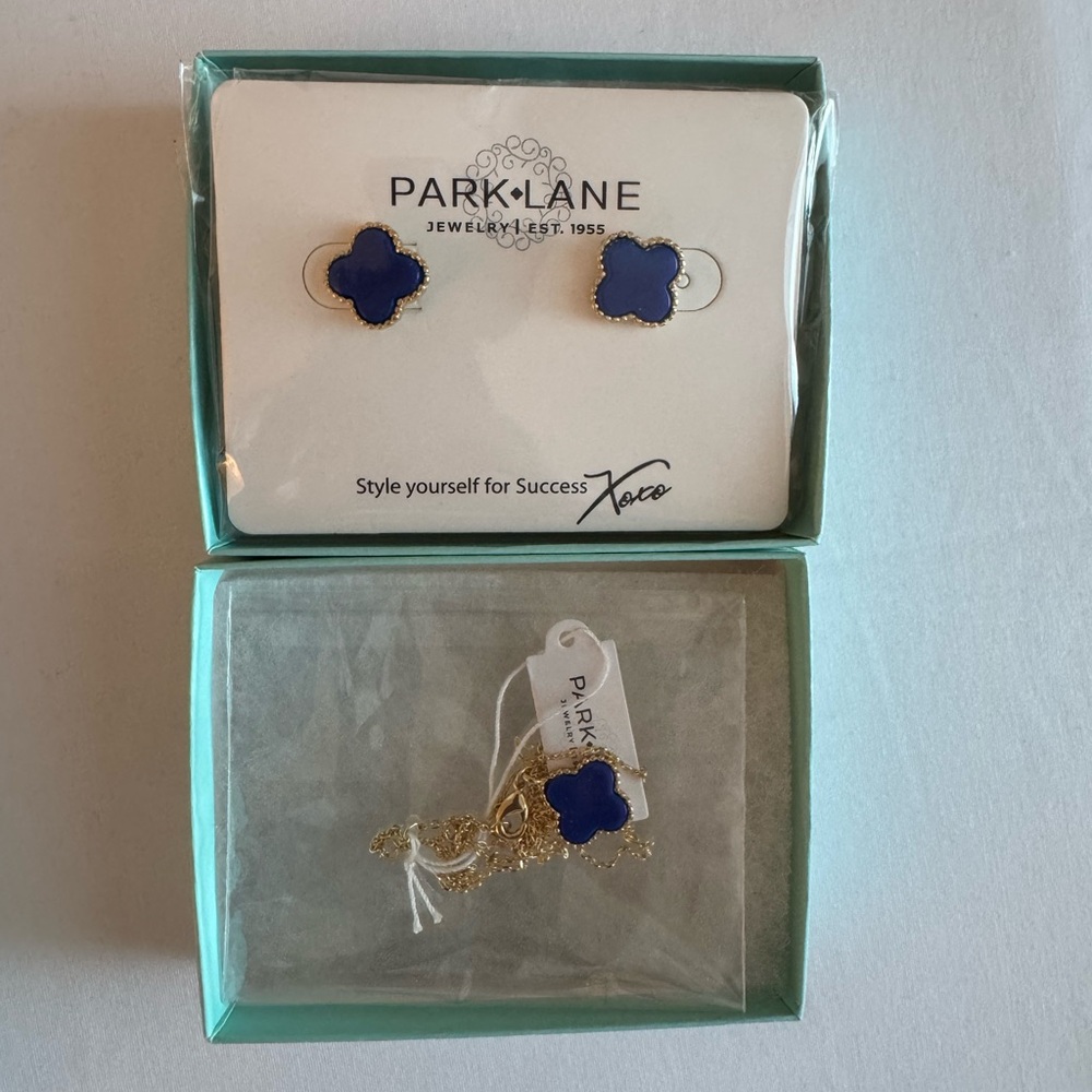 Park Lane Cobalt Lana set